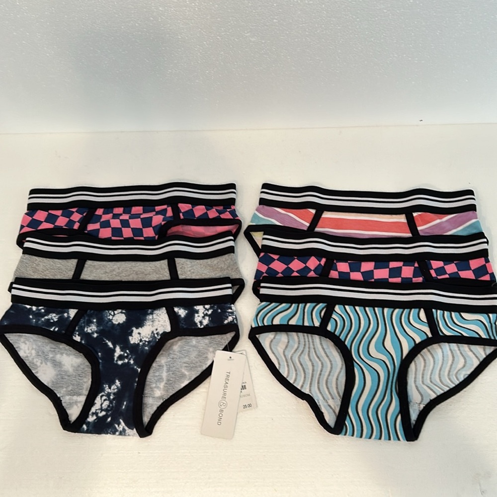 9 pack NWT Treasure & Bond / Rack underwear, sz 7/8 - Picture 3 of 5